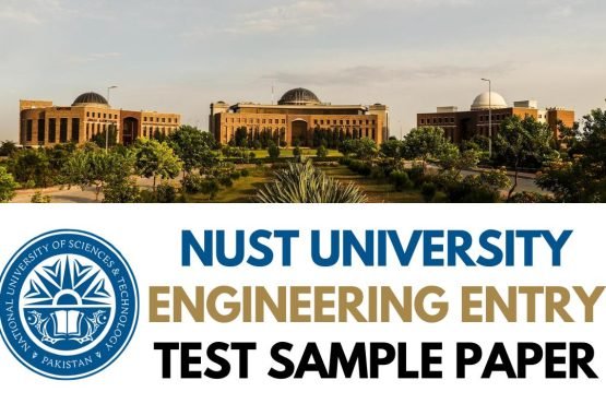 NUST University Engineering Entry Test Sample Paper