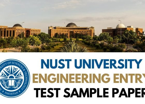 NUST University Engineering Entry Test Sample Paper