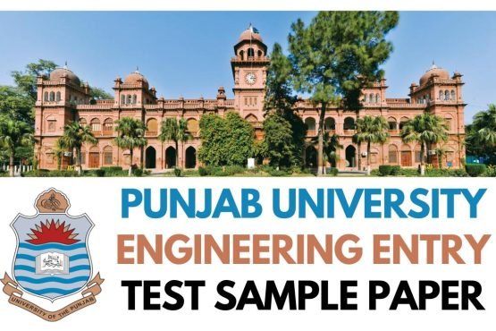 Punjab University Engineering Entry Test Sample Paper