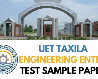 UET TAXILA Engineering Entry Test Sample Paper