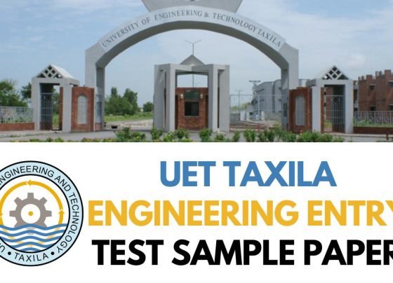 UET TAXILA Engineering Entry Test Sample Paper